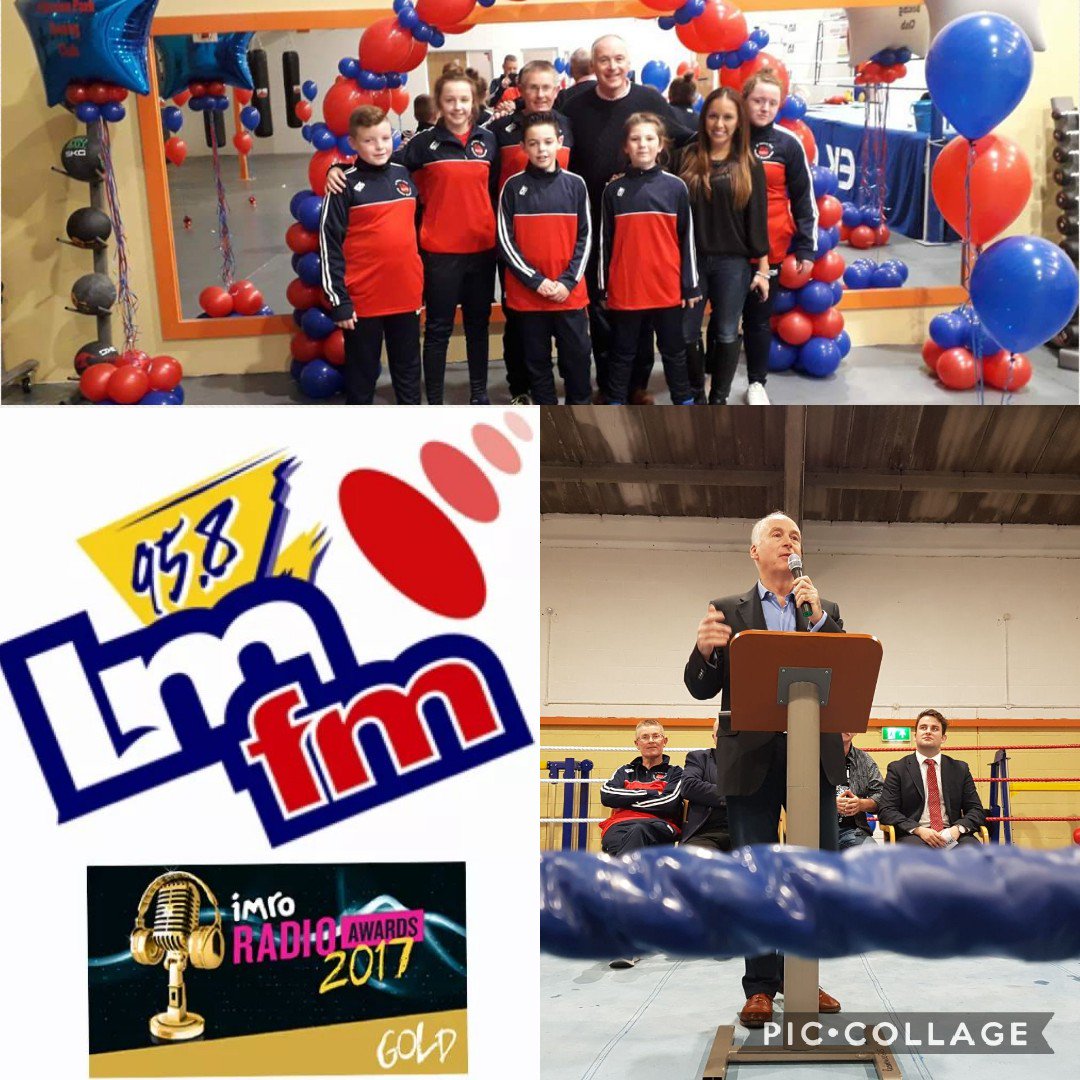 LMFMRADIO's tweet photo. Secret Millionaire John Fitzpatrick opened the doors to the brand new O'Hanlon Park Boxing club Dundalk. A massive congratulations to all the team at the club! Our @poshock75 was on site to get all the news for our LMFM listeners. #LMFMRoadrunner https://t.co/vQzLZNgZFH