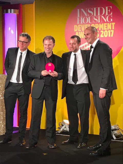 AMortimerRMA's tweet photo. Only Best Regeneration Project (London) at the Inside Housing Development Awards 2017 https://t.co/cLmJHlJh97