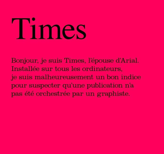 bonjourjesuis.com - Une p'tite trouvaille polie pour nous dire d'utiliser d'autres polices de caractères que les Arial et Comic Sans de ce monde :)