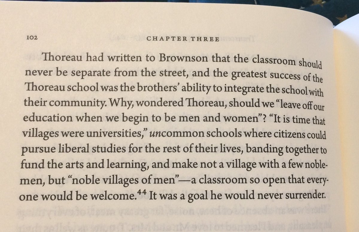 MrNeibauer's tweet image. In 1838, #Thoreau was proselytizing the need for real-world problem solving and connecting academics to improving the world. This is an early conception of #STEM foundational thinking and #STEMequalAccess.