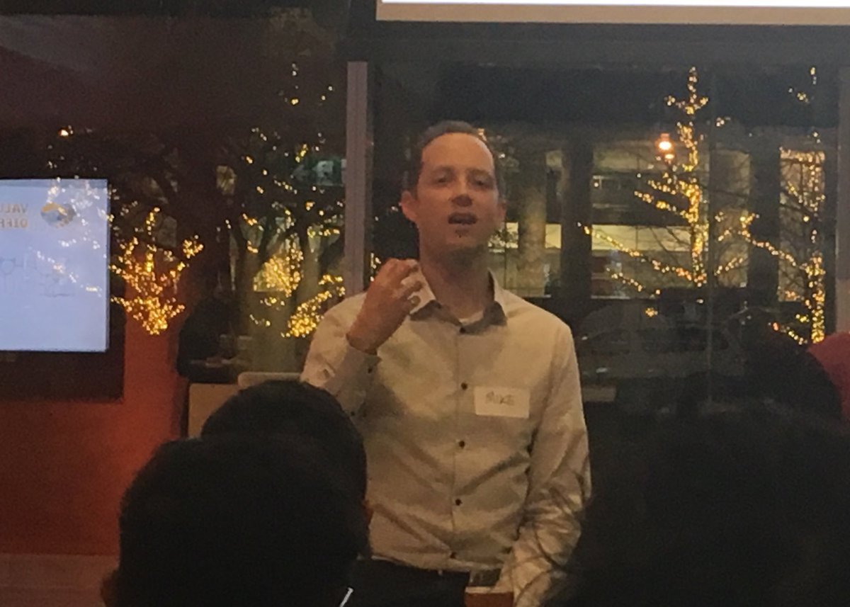 dimpledotai's tweet photo. First up at #DesignStrategists is @mlovas from Human Healthcare Factors at @UHN_News, talking about how he wants ‘to make healthcare invisible’ https://t.co/7Z3v9Y599S