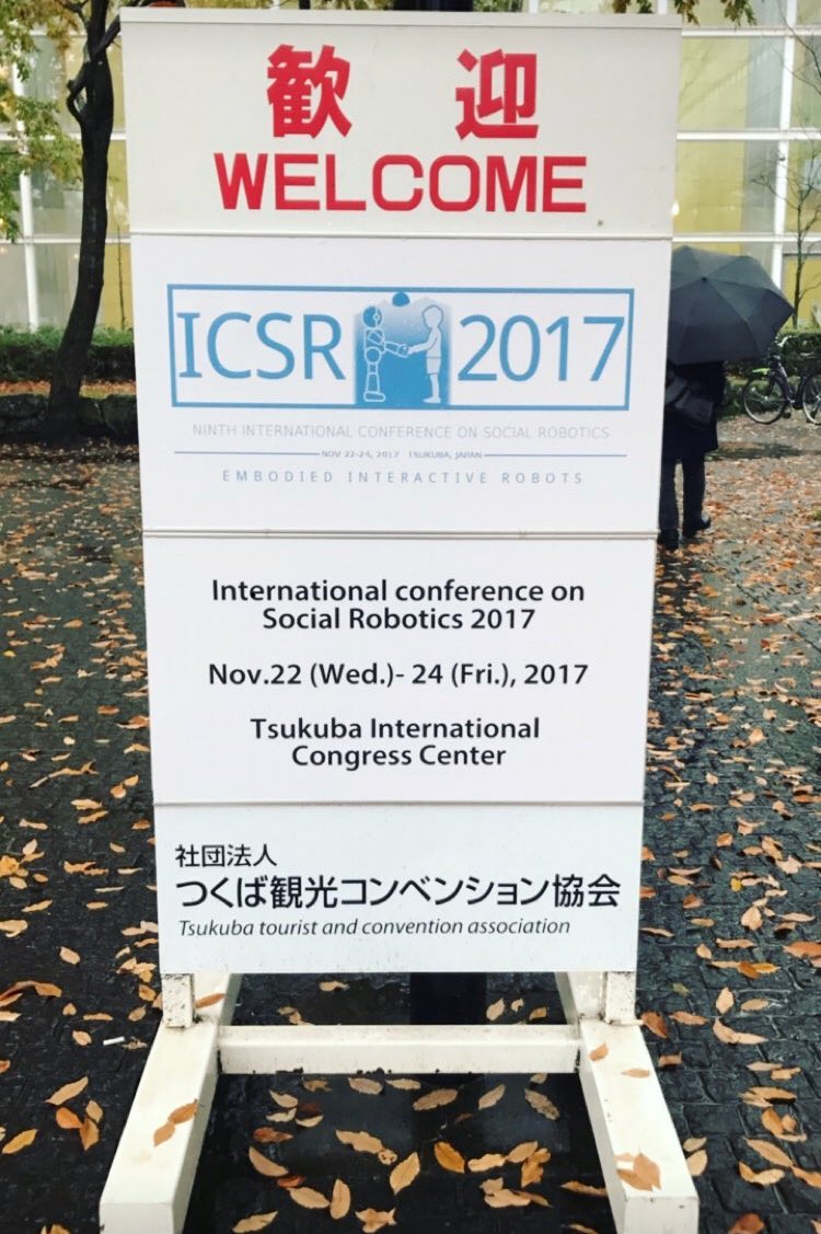 DI_PUCP's tweet photo. First place at the International Conference of Social Robotics for the third consecutive year!! Congratulations to team #Hermi!! #DIPUCP #ICSR2017 https://t.co/T1C2eTYzIe