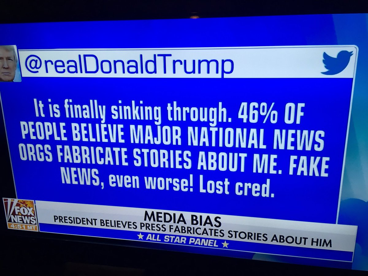 ORIGINFSCJ's tweet photo. Is the media harder on @POTUS than any other president? #Fakenews #FSCJ #FOXNews #MediaBias #MediaLiteracy https://t.co/5HcyXBTRO7
