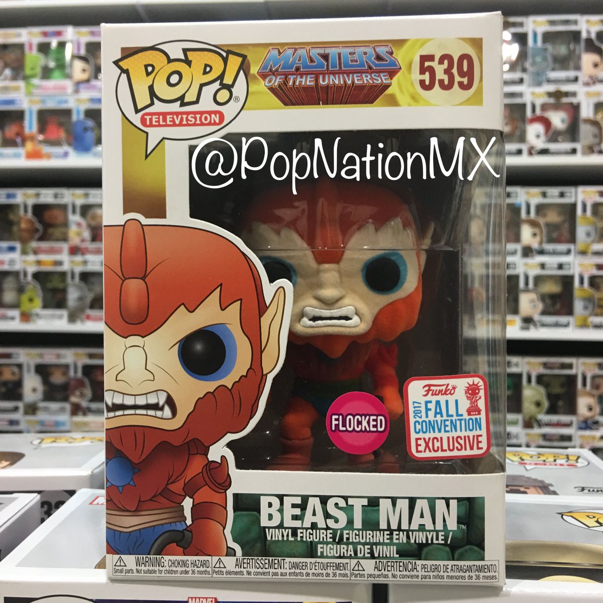 PopNationMX's tweet photo. Beast Man #MastersOfTheUniverse #HeMan #Furry #Funko #FunkoPop #PopNationMX #BazarLomasVerdes https://t.co/5RwOUKOyv7