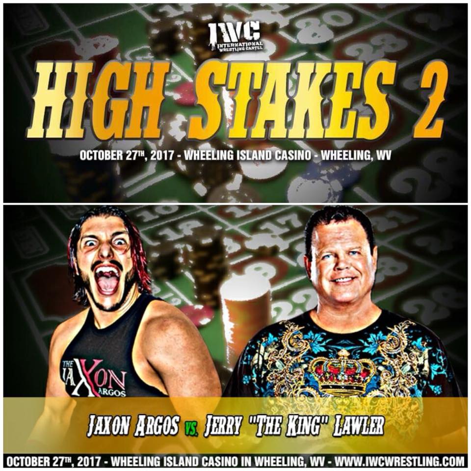 USindywrestling's tweet photo. .@ShaneInYaFace vs @jocksamson @IWCwrestling #HighStakes2 at @WheelingCasino https://t.co/gf8clMoZZB https://t.co/GB5zWppMAS