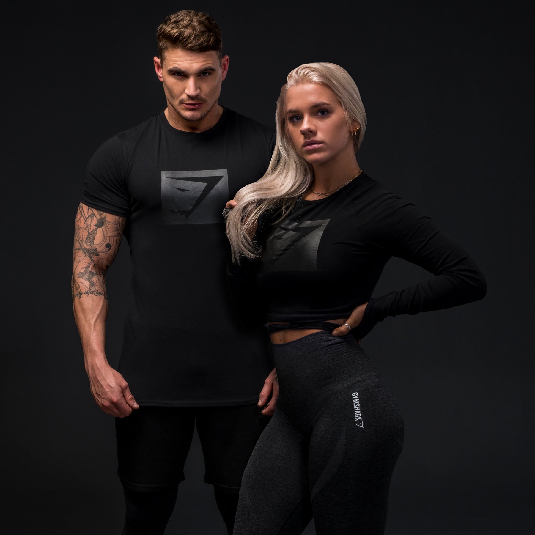 Gymshark on X: Blackout drop. The Blackout exclusive T-shirt and