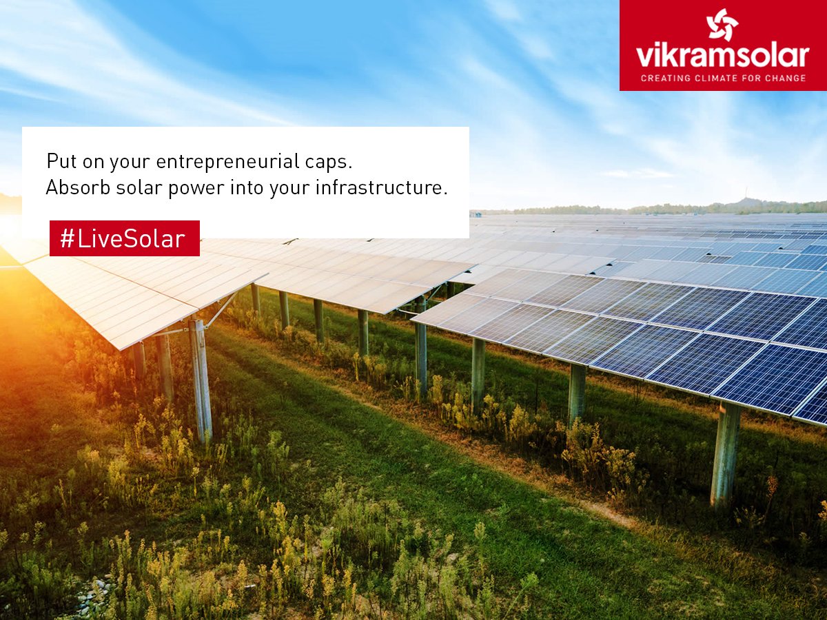 VikramSolar's tweet photo. #SustainableDevelopment goals can only be implemented when we start at our roots. Implementing #solarenergy into our lives is the first step because ‘charity begins at home’. For more details please visit our website: https://t.co/mf0uJJylPy #LiveSolar #Rooftop #Solar #EPC https://t.co/Ya9iWazFv9
