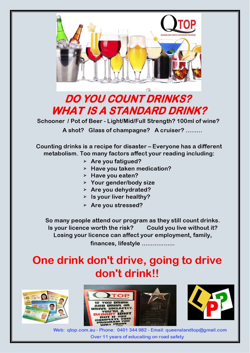 QLDTOP's tweet photo. @QldPolice @nzpolice Enjoy the game but remember counting drinks is a recipe for disaster -One drink don't drive, going to drive don't drink - too many factors affect your BAC level- #educatingdrivers #onlineforeveryone #Qld #Australia #worldwide #savinglives #11yrs #DUI #QTOP #AwardWinning #RLWC2017 https://t.co/0eqXOMuYwF