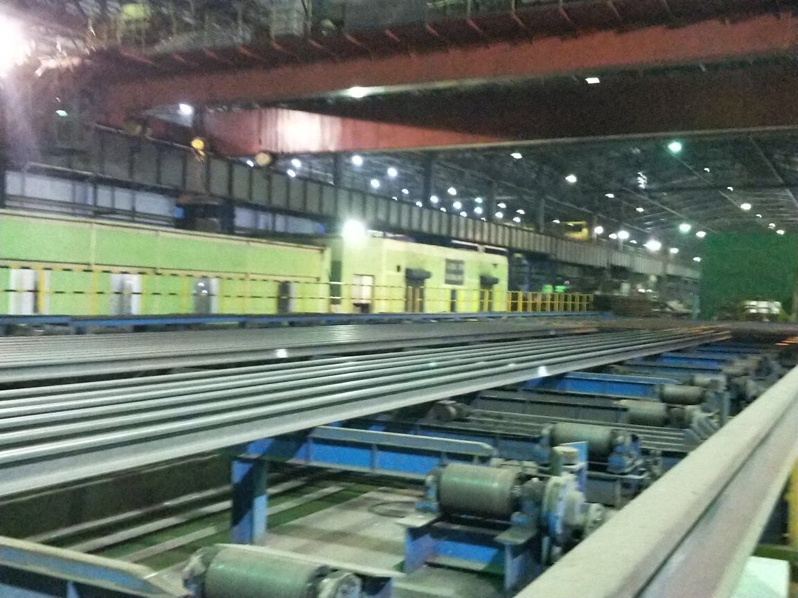 JindalSteel_In's tweet photo. Our Chairman Mr @MPNaveenJindal visited the #LongRails mill of JSPL at Raigarh, Chattisgarh last night and congratulated the team on commissioning the reheat furnace. https://t.co/NAAisjifAx