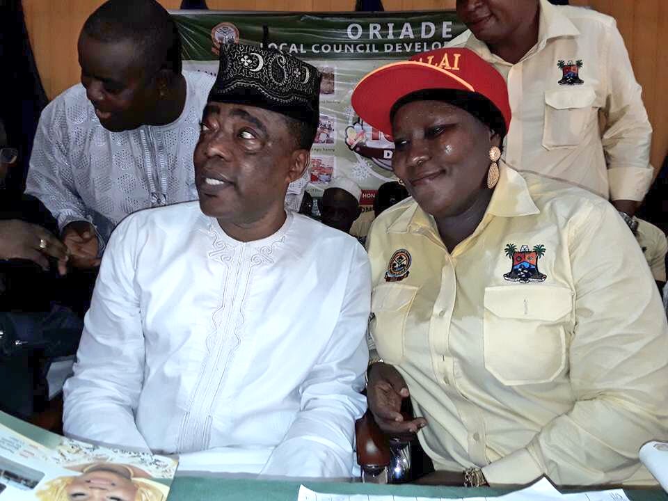 SenatorSolomon's tweet photo. I was Special Guest at Oriade LCDA, when Hon. @HonRamontalai celebrated 100 Days in office. https://t.co/tYVWu6c3JZ