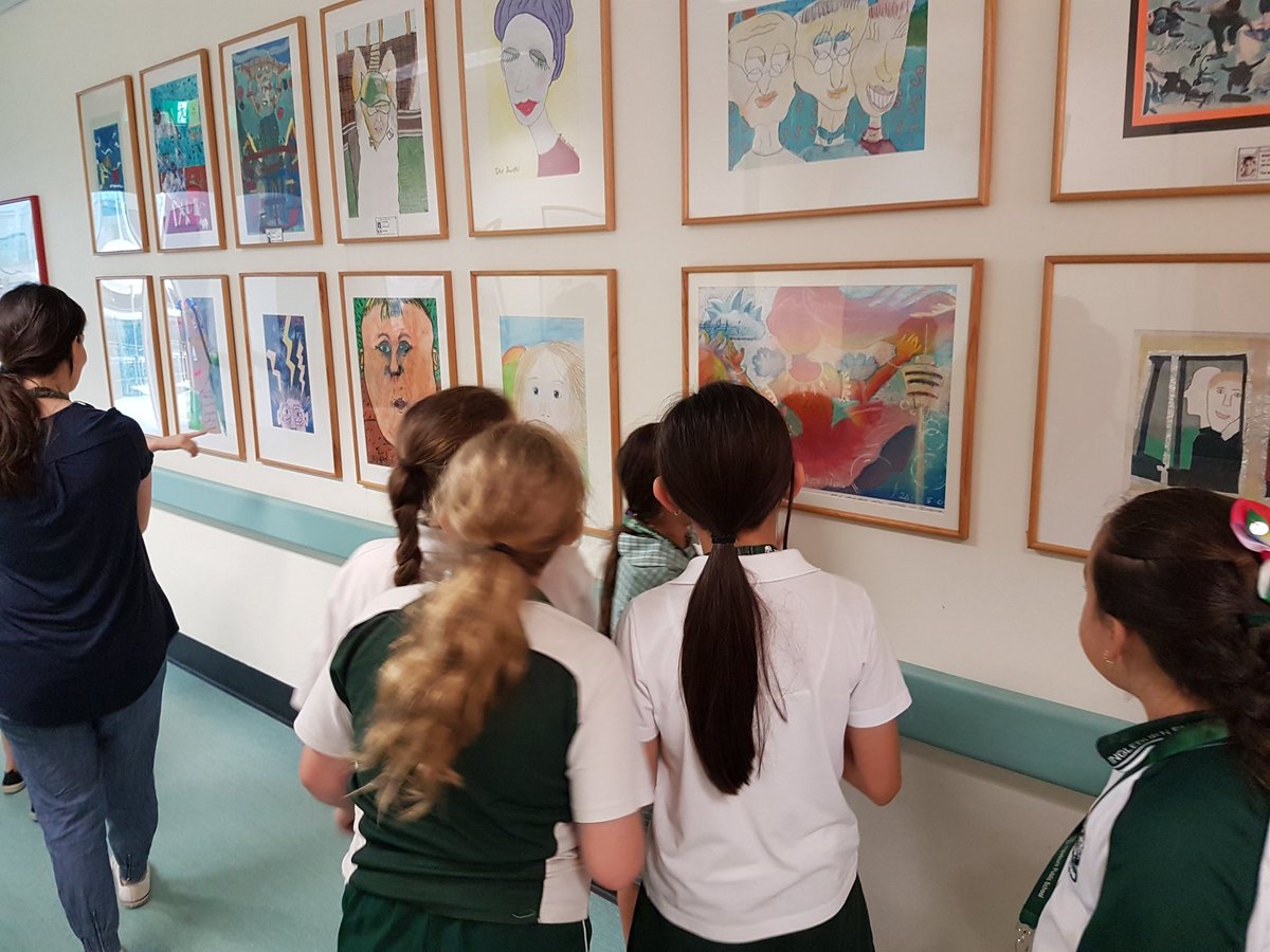 3IHIPS's tweet photo. Viewing the amazing art works at Westmead Children's Hospital @ingleburnps https://t.co/4WTN5Sf2V7