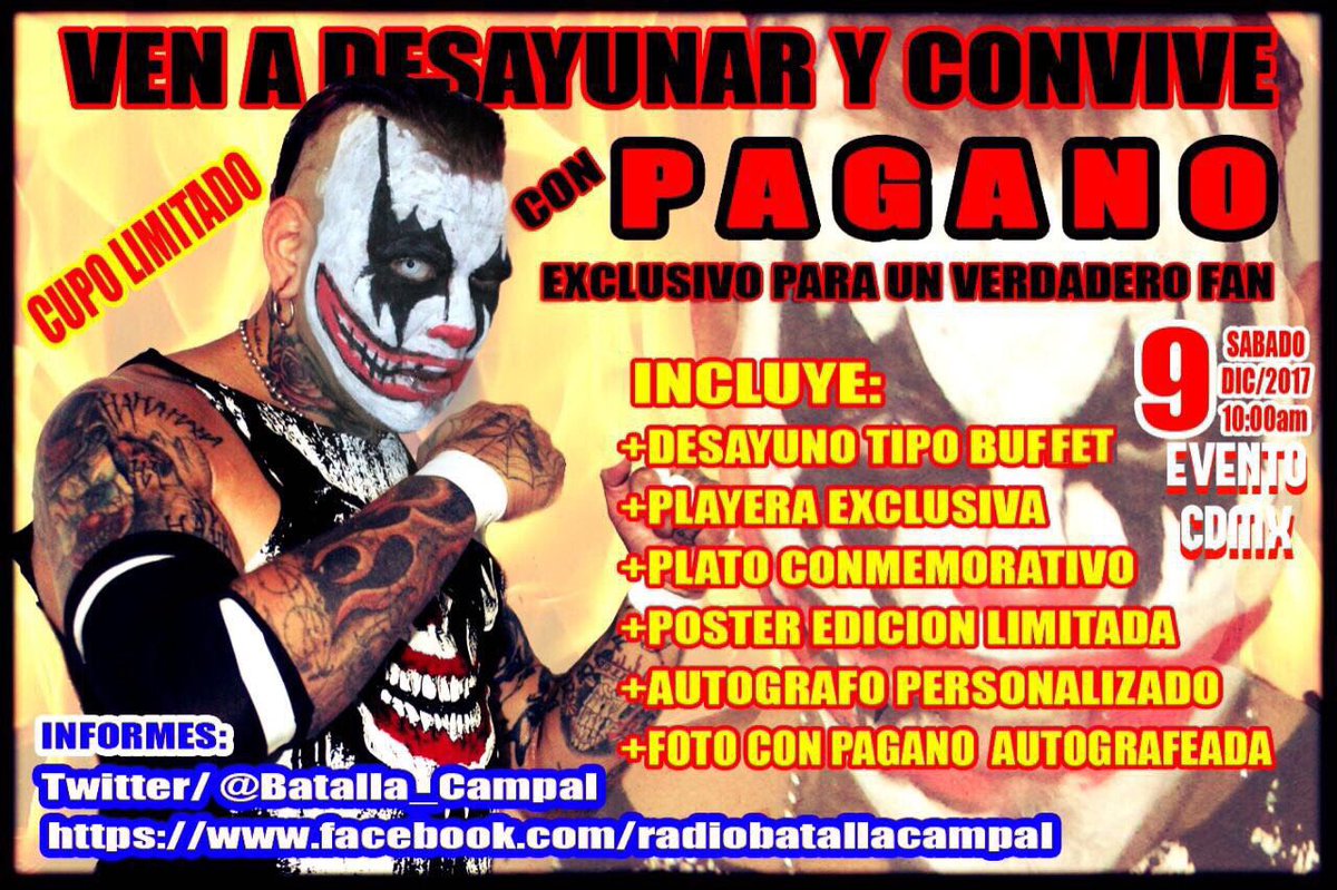 Pagano656's tweet photo. Los invitamos a desayunar 🤡😈 @Batalla_Campal #SinPayasoNoHayFiesta https://t.co/DbyOsDJhsV