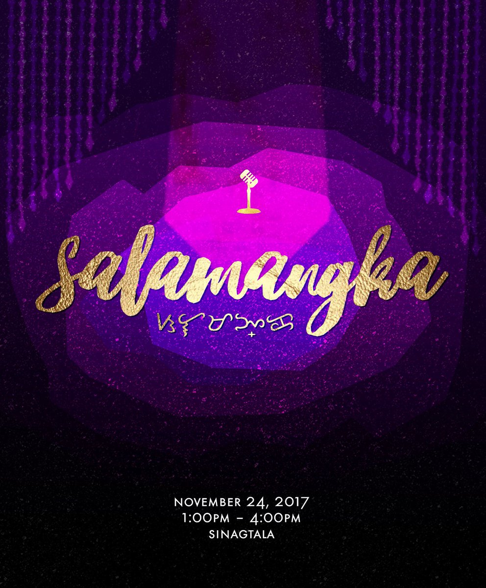 MCHSEthos's tweet photo. salamangka n. magic; sleight of hand; conjuring
Feel the magic today at 1-4pm at the Sinagtala.
#MCHSDayaw #OpenMic2017 #Salamangka2017 https://t.co/UX7VfjjjQJ