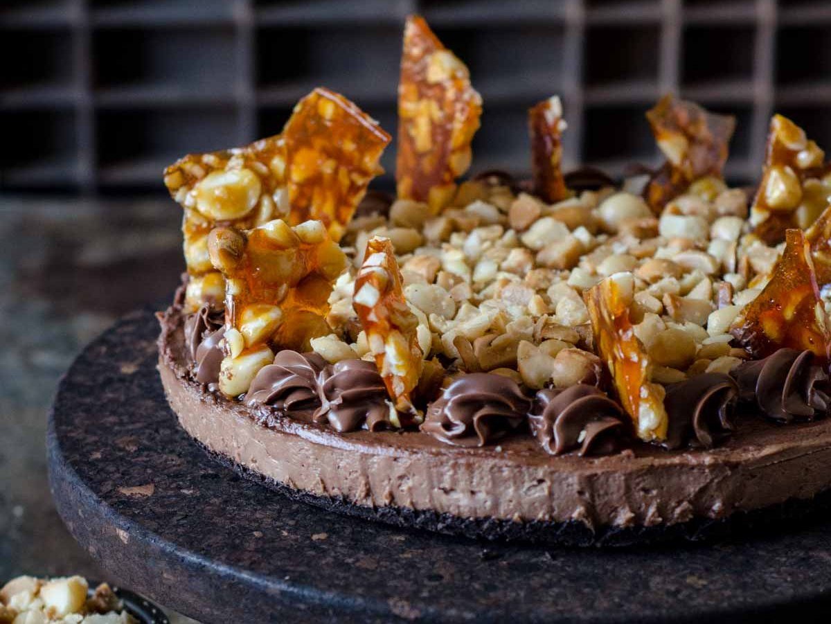 MacabellaSpread's tweet photo. #Chocolate #macadamia no bake #cheesecake 😍 Recipe online at https://t.co/yl3KFYUHeK https://t.co/9azuz5ZZzL