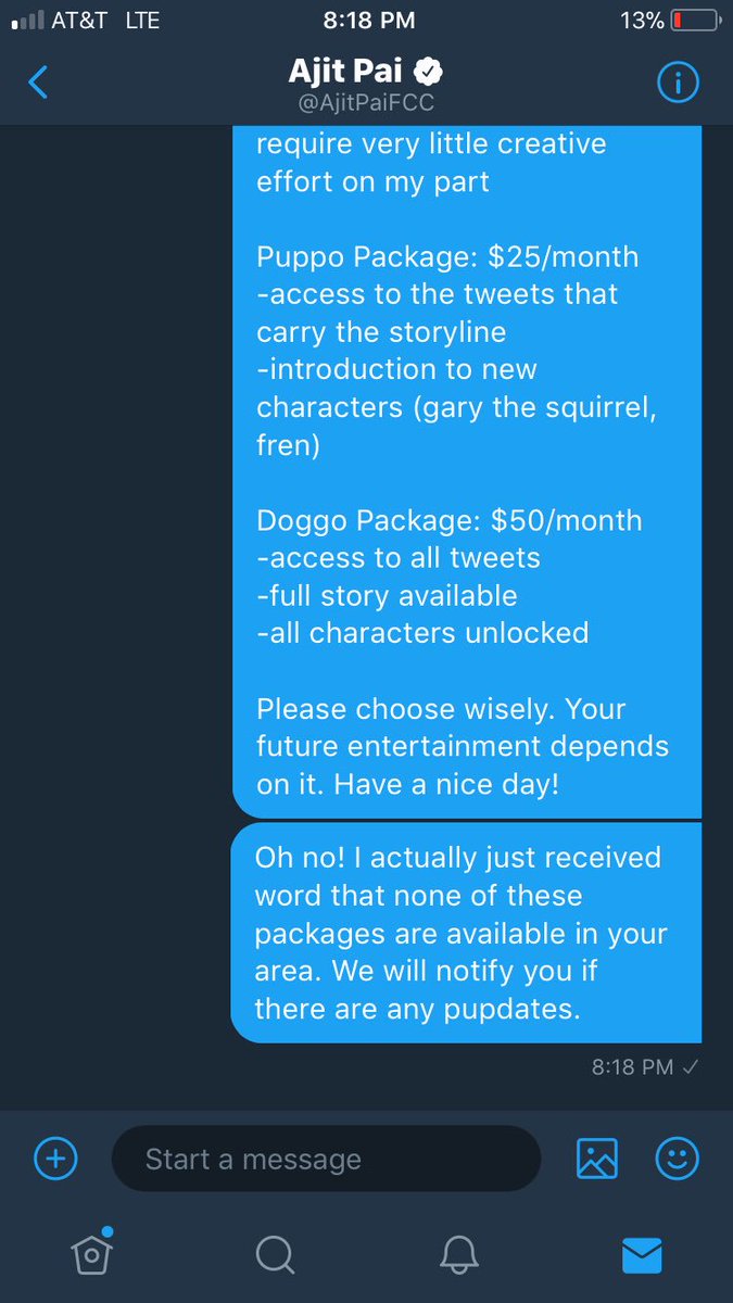 dogfather's tweet image. alright it’s done