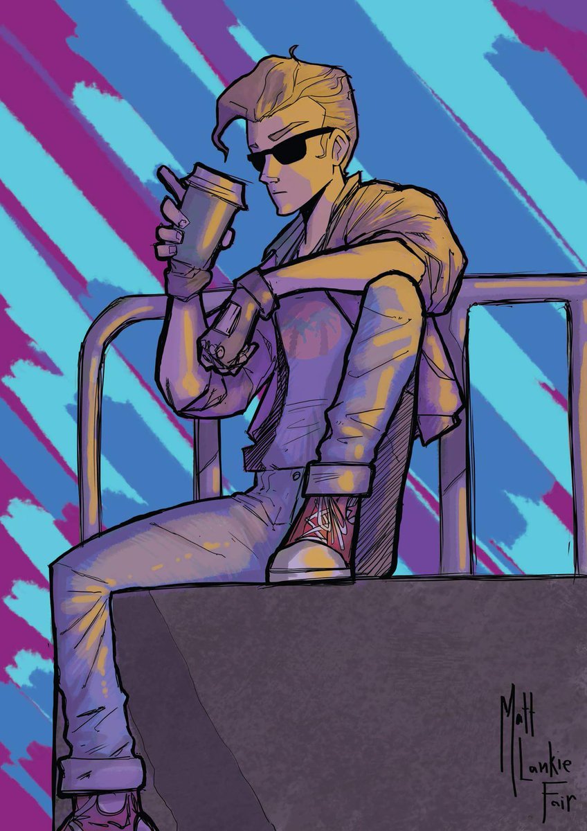 Really enjoying messing around with colours in this

#80sBoy 😎

And again, I am taking commissions, so if you're interested, inbox me 😙❤🤘