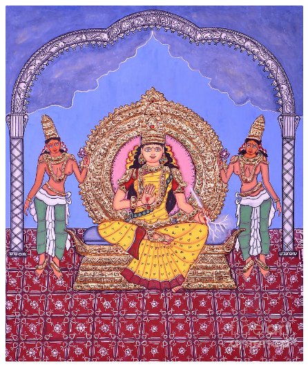 Goddess Indraakshi wears a pair of Yellow clothes &amp; carries Vajra in her left hand. Her right hand is in gesture of granting wishes. She is young &amp; decorated with ornaments. Her lotus like face is calm and Apsaras serve her.
#KnowYourDeity #KnowTheShakti
ow.ly/biVo30gF0c4