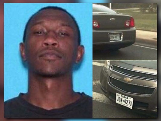 CStewartNews's tweet photo. This is Dabrett Black who is wanted in the shooting death of a #Texas State Trooper in #FreestoneCounty, Texas tonight during a traffic stop. https://t.co/0TzvOQjXQo