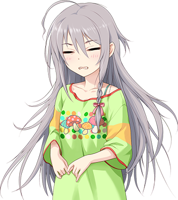 デレステパッション透過画像bot No Twitter 星輝子2 表情3 T Co Eejpca4mac
