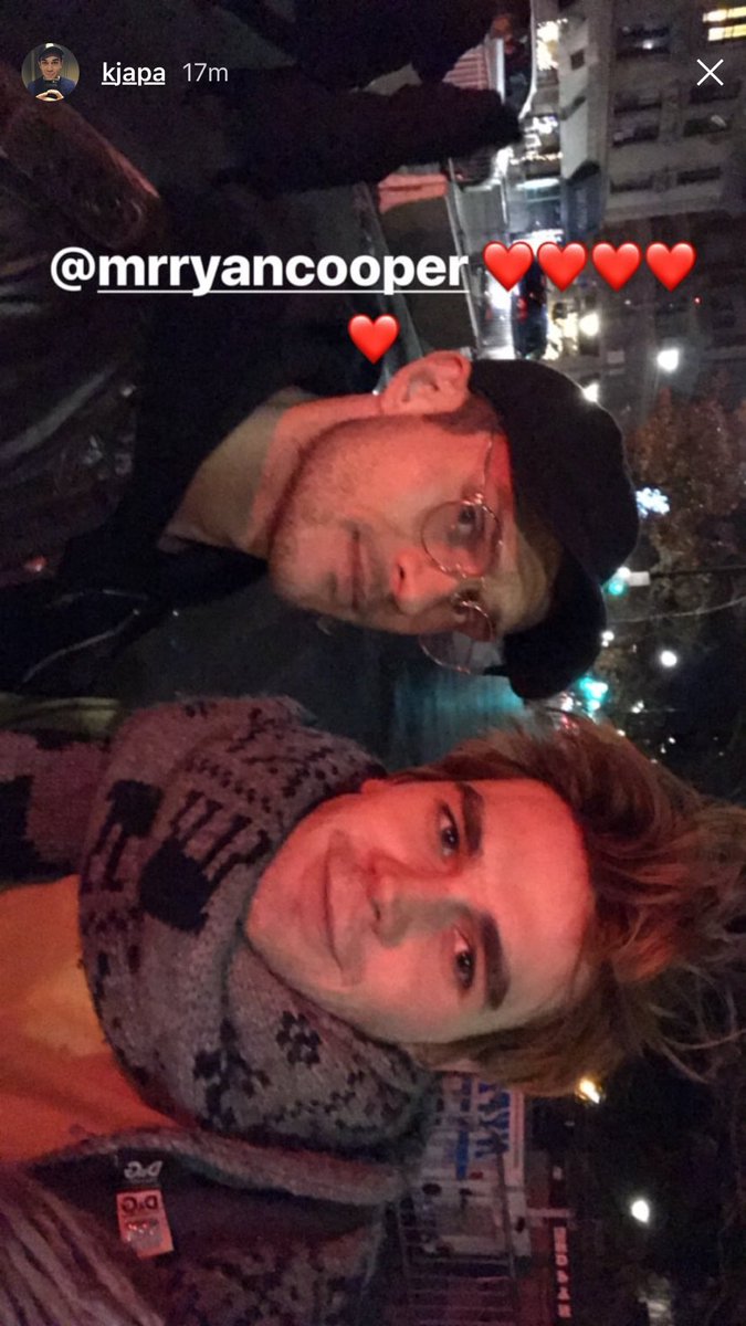 fryRyCooper's tweet photo. Thankful for ALOT!! Today... X My amazing NY fam... My boy @kj_apa visiting.. A healthy bubba... Long list... 🙏🏼🙏🏼 https://t.co/SRICfGGyxi