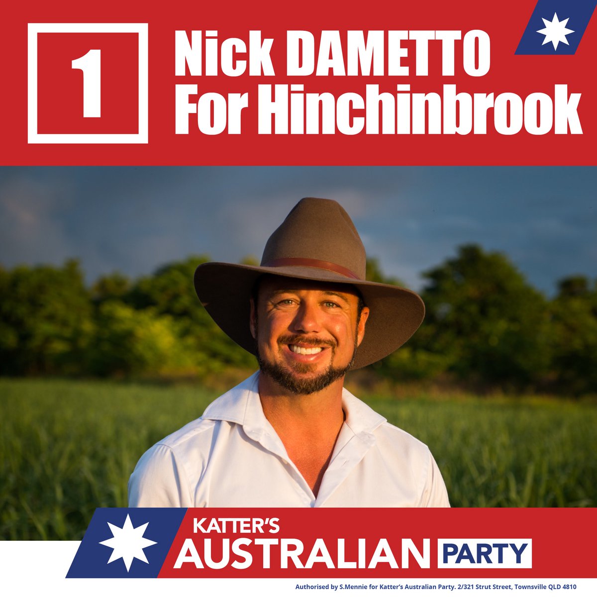 RobKatter3's tweet photo. Nick Dametto #hinchinbrook https://t.co/Ad0ef4mkvR