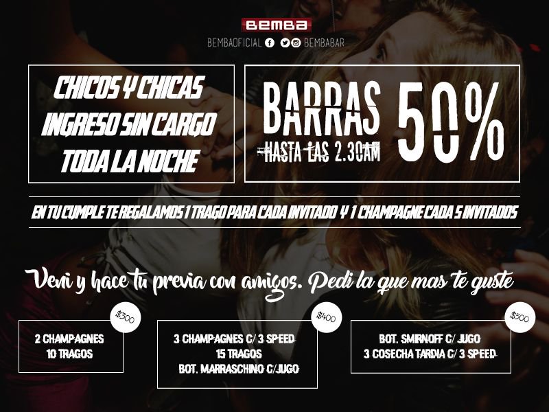 BemBa BAR tweet media