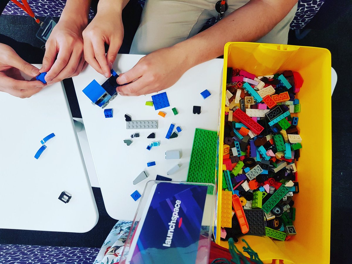 ShahbebaAli's tweet photo. Making a Lego train! #teamwork #communication #betterworkstories #launchspaceacademy #fun https://t.co/BRaYj9KzlK