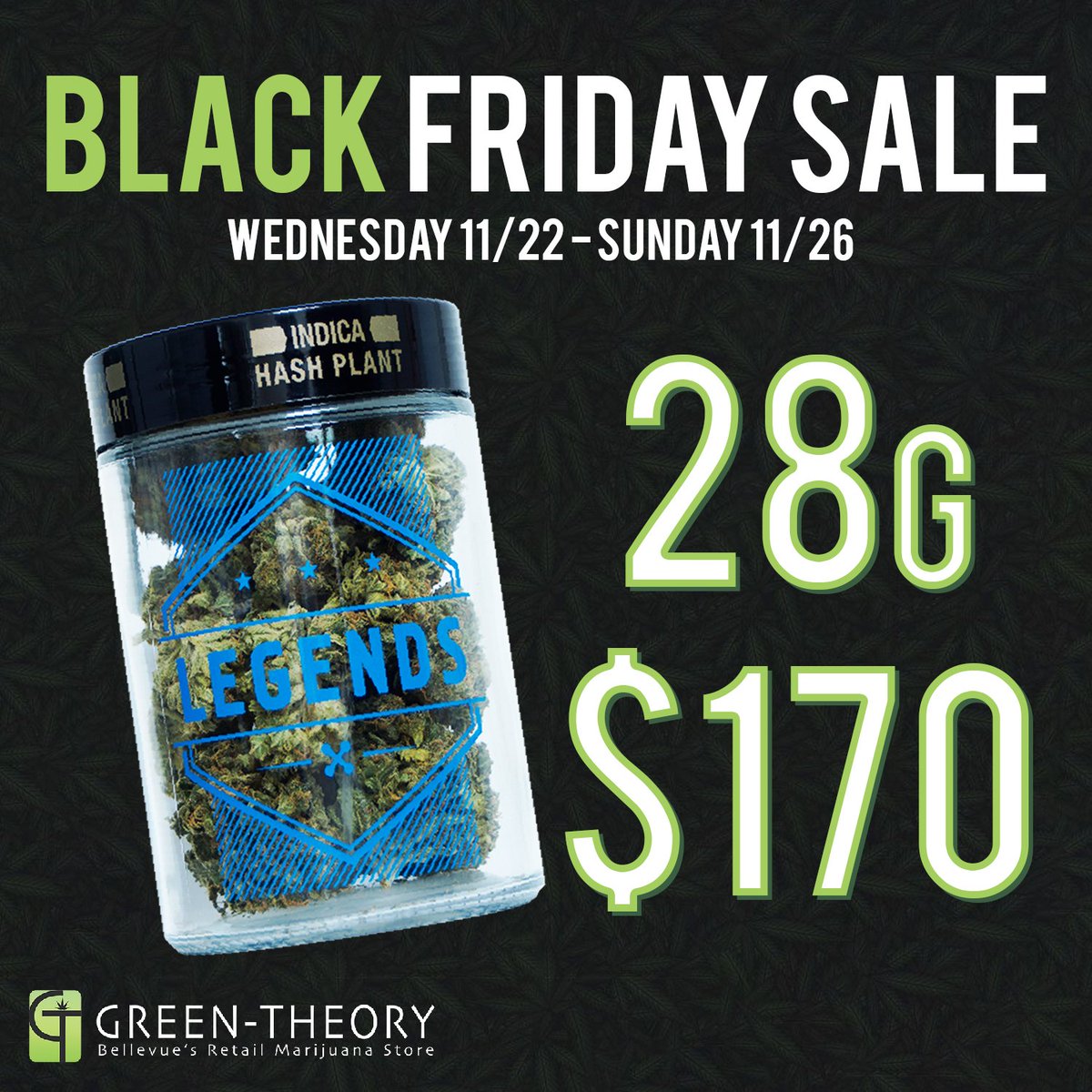 green_theory502's tweet photo. We have OUNCES of Legends Marijuana (@NWCSolutions) on special fro $170 a piece! We have several different strains to choose from! So have a Happy Thanksgiving from our Team to you!
#GreenTheory #Marijuana #Cannabis #LegendsMarijuana #NWCS #Flower #THC #CBD #GreenCrack #BlueDream https://t.co/seT3Agp45j
