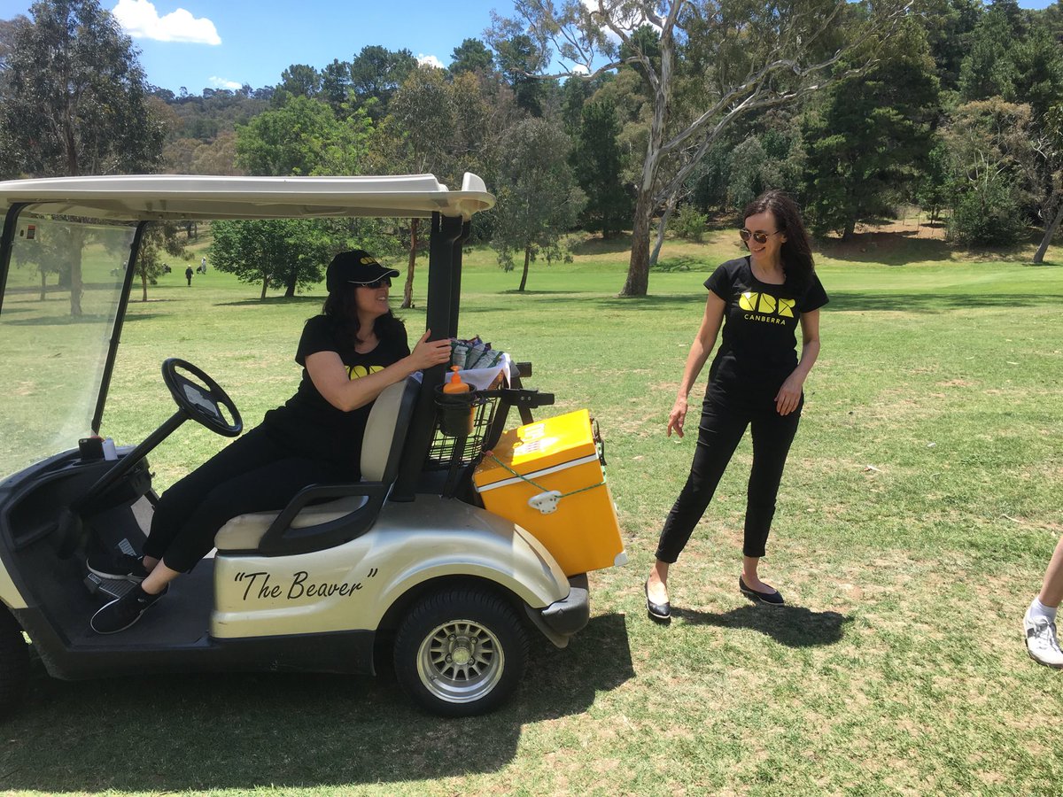 ClarkeKeller's tweet photo. Thanks @Canberra team for keeping us @PurdonPlanning team hydrated yesterday - unfortunately golf wasn't the winner.. https://t.co/cqAW6ZDKUC