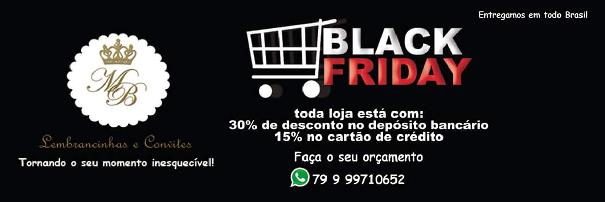 mb_lembracinhas's tweet photo. Black Friday é na MB Lembrancinhas e Convites!
30% off no depósito bancário
15% off no cartão de crédito
15% off na loja do elo7
Visite nossa loja no elo7 e confira todas novidades!
Venha que a sua festa está garantida!
https://t.co/ZPcfwosSO5 https://t.co/mdqPdldMMX