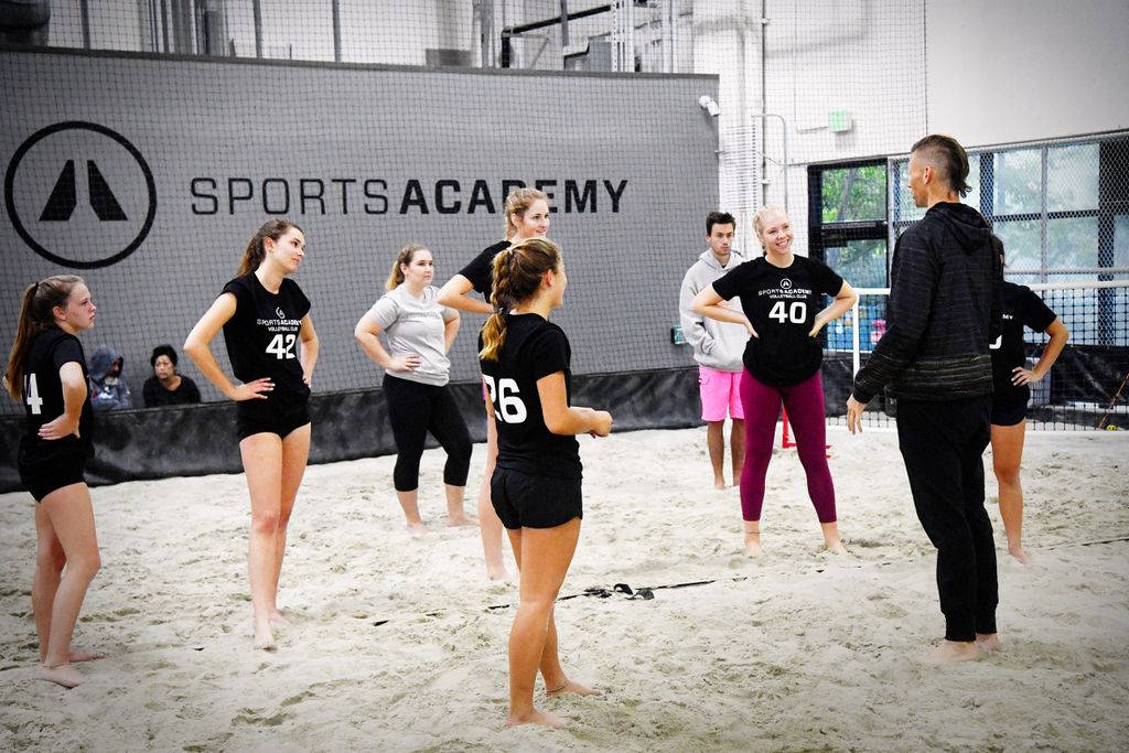 Sahqvb's tweet photo. SA Beach Director Casey Patterson leading the way at our SA Beach Club Tryouts. There’s still a few spots left! Message us for details! https://t.co/O7JM2YEOf6
