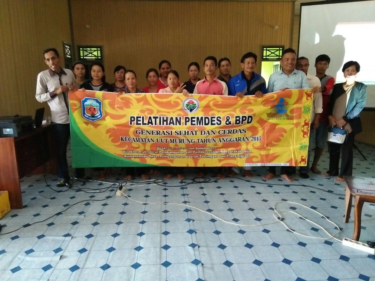 Pelatihan Pemdes &amp;BPD Kec. Uut Murung