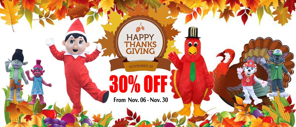 mascotshows's tweet photo. Happy Thanksgiving! Who do you want to thank most!😎😊 https://t.co/6veTrLGbPP