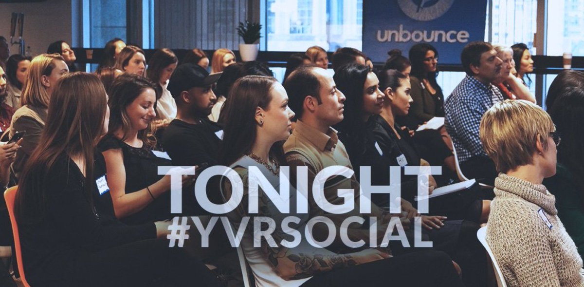 #yvrsocial The Rise of the Influencer Panel is going down tonight! Big thanks to <a href="/unbounce/">unbounce</a> @6s_marketing <a href="/hootsuite/">Hootsuite 🦉</a> <a href="/Arcteryx/">Arc'teryx</a> for the knowledge drop.