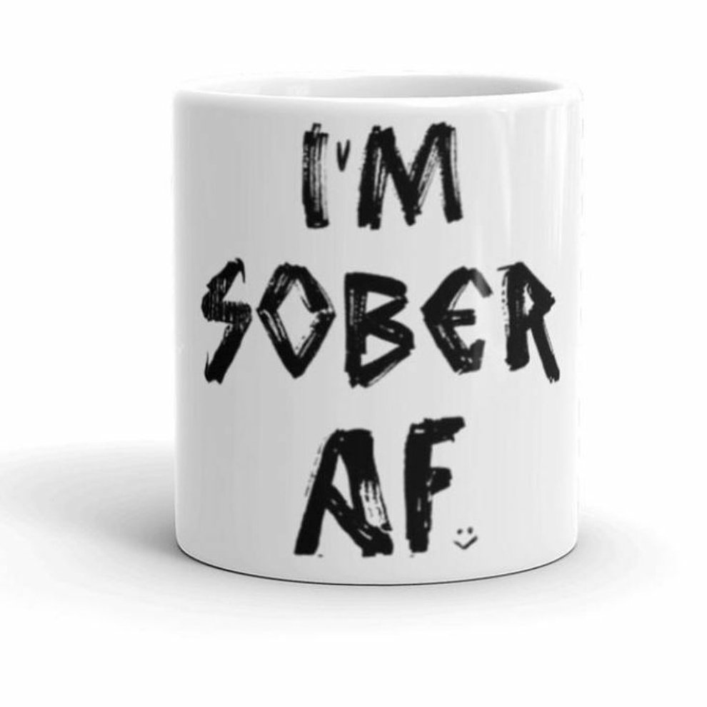 Soberkingappar1's tweet photo. We hope everyone is haveing a HAPPY SOBER thanksgiving! SOBER AF mugs 15 % OFF!!!!! #recovery #sobriety #sobrietyrocks #serinity #ondayatatime #keepcomingback #soberlife #soberoctober #soberissexy #royal #snapback #soberking #soberlooksgood #soberkingapparel #soberasfuck https://t.co/qXQIZwiJ3g
