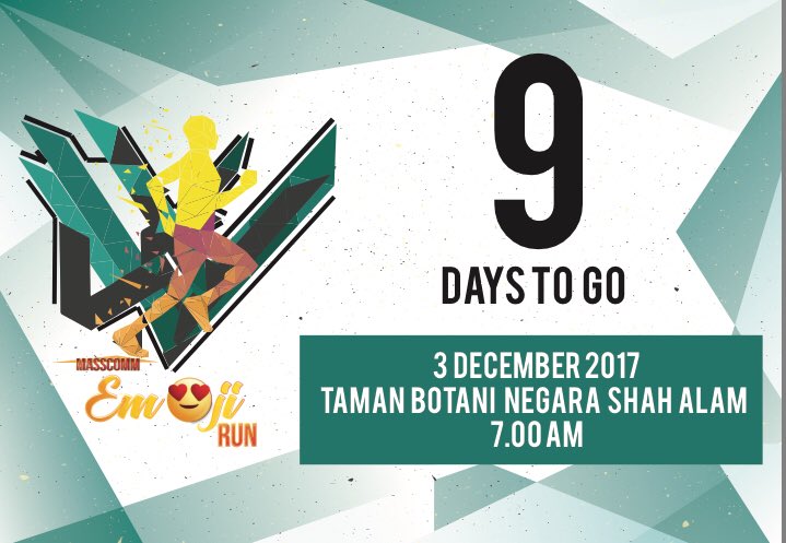 mscomm_emojirun's tweet photo. Are you excited for this cute EmojiRun?😍🏃🏼♂️🥇🌝😆
9 days to go for
MasscommEm😍jiRun
#emojirunner17 #cmapassociation #twtmarathon #UltronKL https://t.co/7ko5dUzEZB
