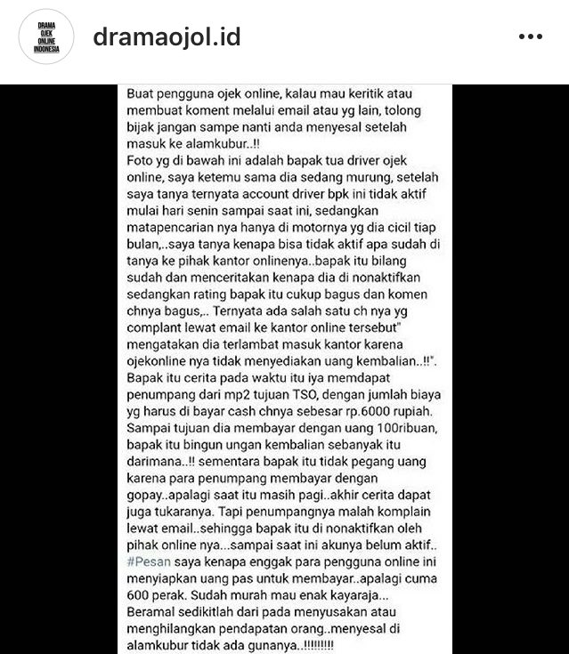 Pada tega banget dah jadi orang.
