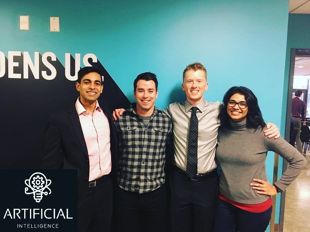 NikitaCWagh's tweet photo. Couldn't be more excited for this weekend's case competition, and couldn't be happier with my stellar team.
#teamartificialintelligence #2017DCC #roadtoDCC
@DeGrooteMBAComp https://t.co/qLFAc1E4eq