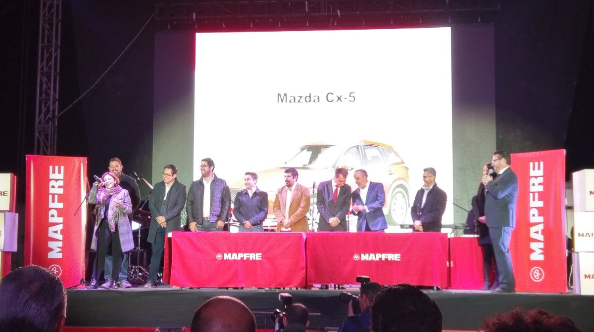 cafrealvolante's tweet photo. @MazdaOficial llevándose los premios #TopCarMapfre con sus SUVs https://t.co/0YSSyR7lpM