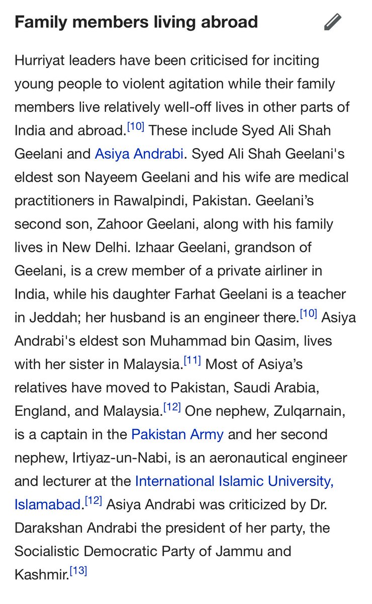 majorgauravarya's tweet photo. Dear Kashmiri friends,

Children of separatist leaders are rich &amp; settled abroad. Many have govt jobs in India. Asiya Andrabi made you stone pelter &amp; her son is partying with Hollywood stars abroad. She has given you “azaadi” to die. He has “azaadi” to party.

Warm Regards 
MGA https://t.co/KRyNasBVsO