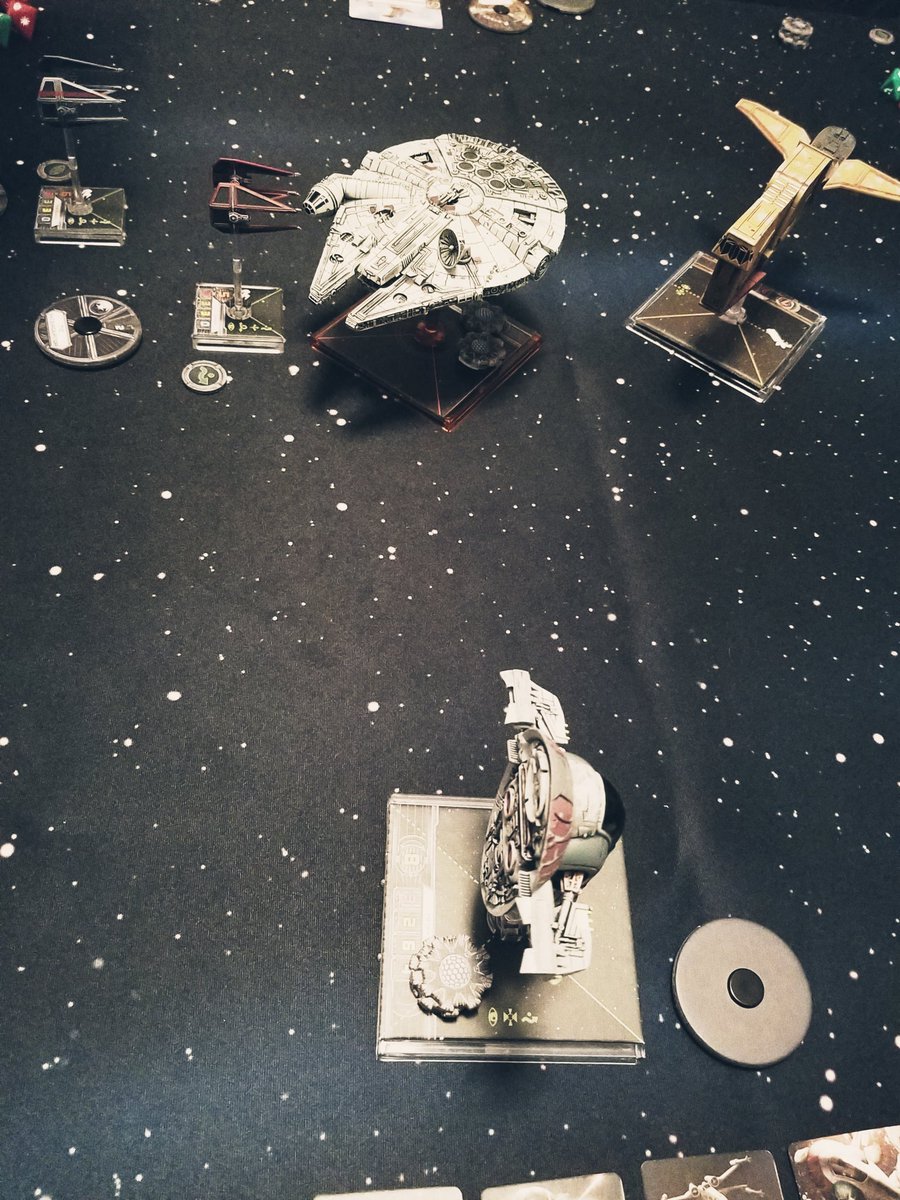 Tableflop's tweet photo. Current situation. . . . #x-wing #starwars #tabletop #tableflop https://t.co/1AqKjjJMT6