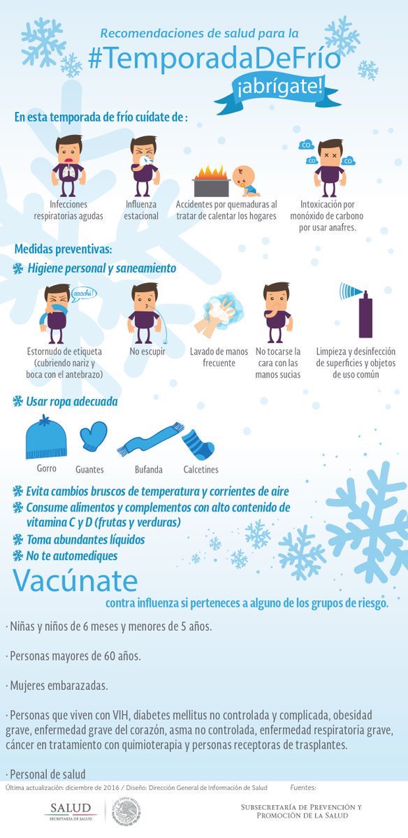 En esta #TemporadaDeFrío ¡Abrígate bien y abriga a los tuyos!