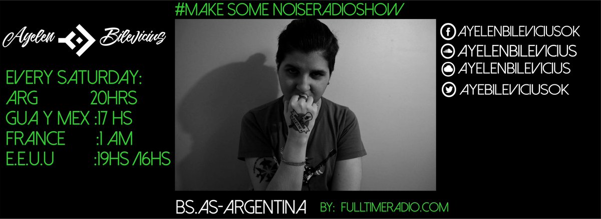 REAL_BILEVICIUS's tweet photo. Make Some Noise
EVERY SATURDAY From 20hrs (Arg), Gua y Mex 17 hs , France 1 am, 16hs/19hs E.E.U.U
https://t.co/0SRozmyDWu
EP:072 https://t.co/H3aRm6ScwV