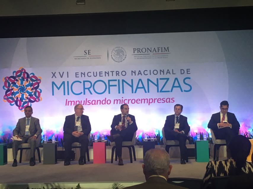 bbienestarmx's tweet photo. Nuestro DGA de Crédito y Garantías, Ignacio Trigueros, participó en el XVI Encuentro Nacional de Microfinanzas para ofrecer mejores servicios a microempresarios #Microfinanzas #XVIENM https://t.co/NW0GzG3uk4