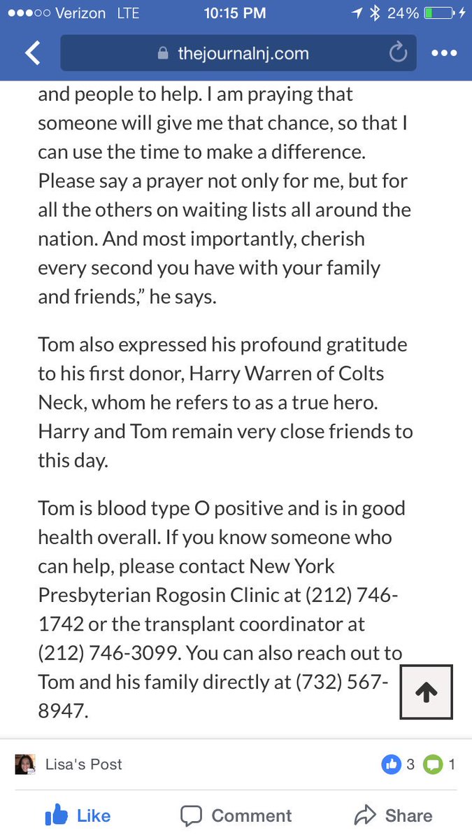 sofiaastefano's tweet photo. Please take time to share this and help my family and I find a donor to help my grandpa who is in desperate need of a kidney. Please say a prayer for my grandpa and my family 💓💓 thank you https://t.co/snkJ3hIUsU