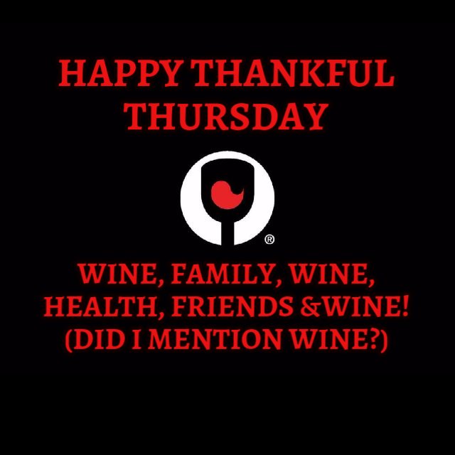 Thankful Thursday!!!! #wine #wineculture #thanksgiving #turkey #gobblegobble #winelifestyle #instawine #jon_wine #winetasting #thankful #appreciation #grateful #winelovers #winenight #wineday #family #friends
#winemakers #barrels #nature #grapes #enjoylife #vino #Love #share