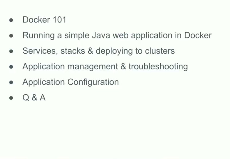 java's tweet image. Training session of best practices for developing and deploying #Java applications with #Docker 

bit.ly/2hZmu7n