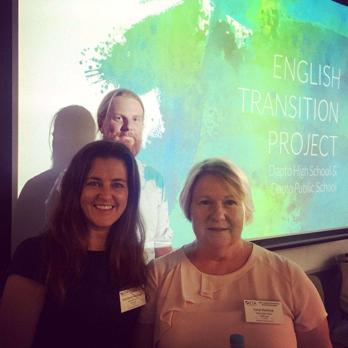 MerridethM's tweet photo. Presenting with these awesome people at the annual ETA conference #etapd @DaptoHigh https://t.co/9B1Mqz4yCt