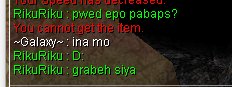 RikuCasts's tweet photo. Browsing through my folders and saw this. I giggled a little :))))
Translation
Me: Can I have buffs please?
Person: Your mom
Me: D: (How do you translate "grabeh siya?")
#ROPH https://t.co/Vve2ItTovX