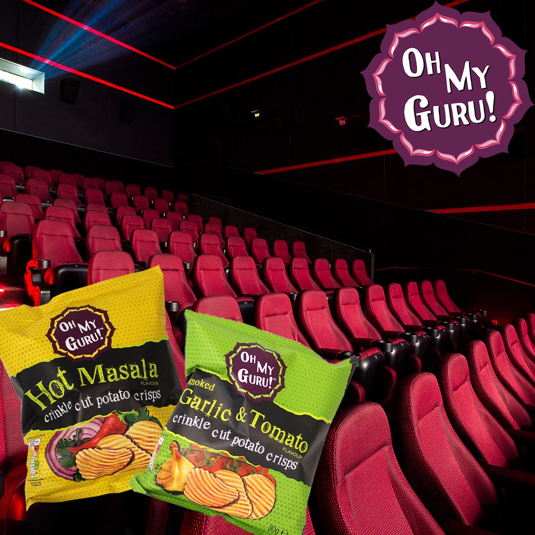 OhMyGuruUK's tweet photo. Crunch, crunch, crunch, rustle, crunch…ssshhh! Don’t forget your favourite bag of crisps for your movie night this weekend! https://t.co/ZJLDV5t3Bc